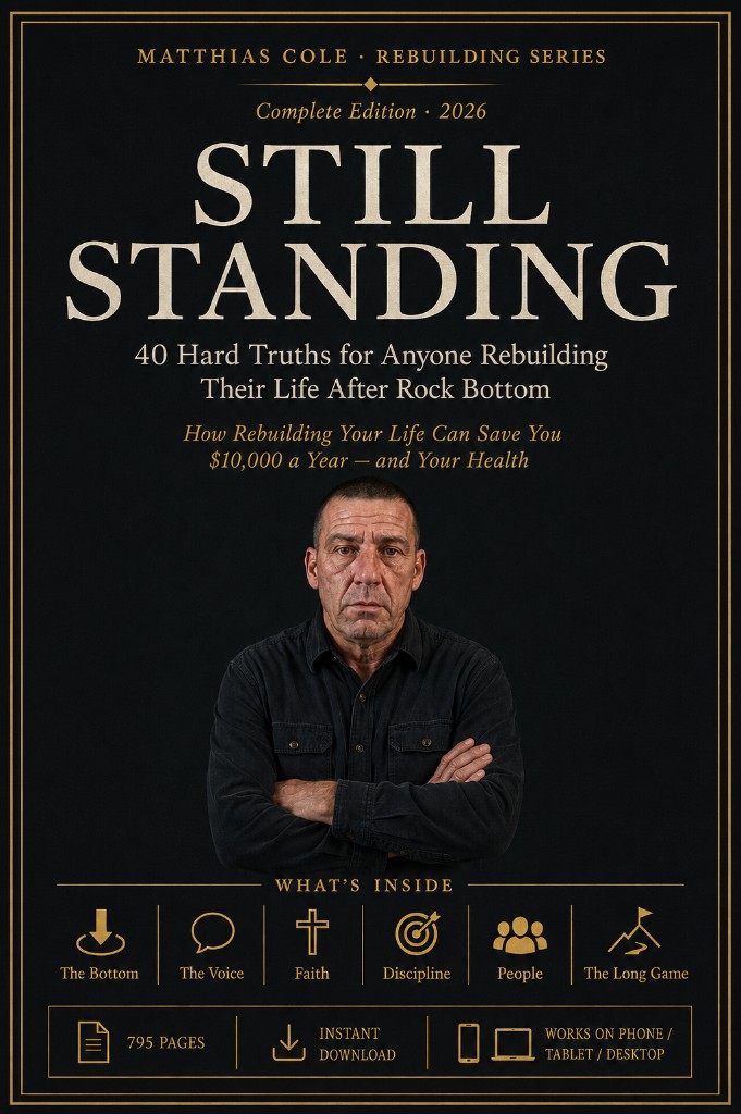 Still Standing book cover by Matthias Cole